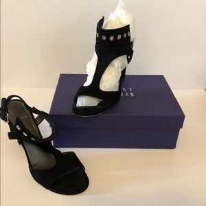 Suede French Cuff Sandals